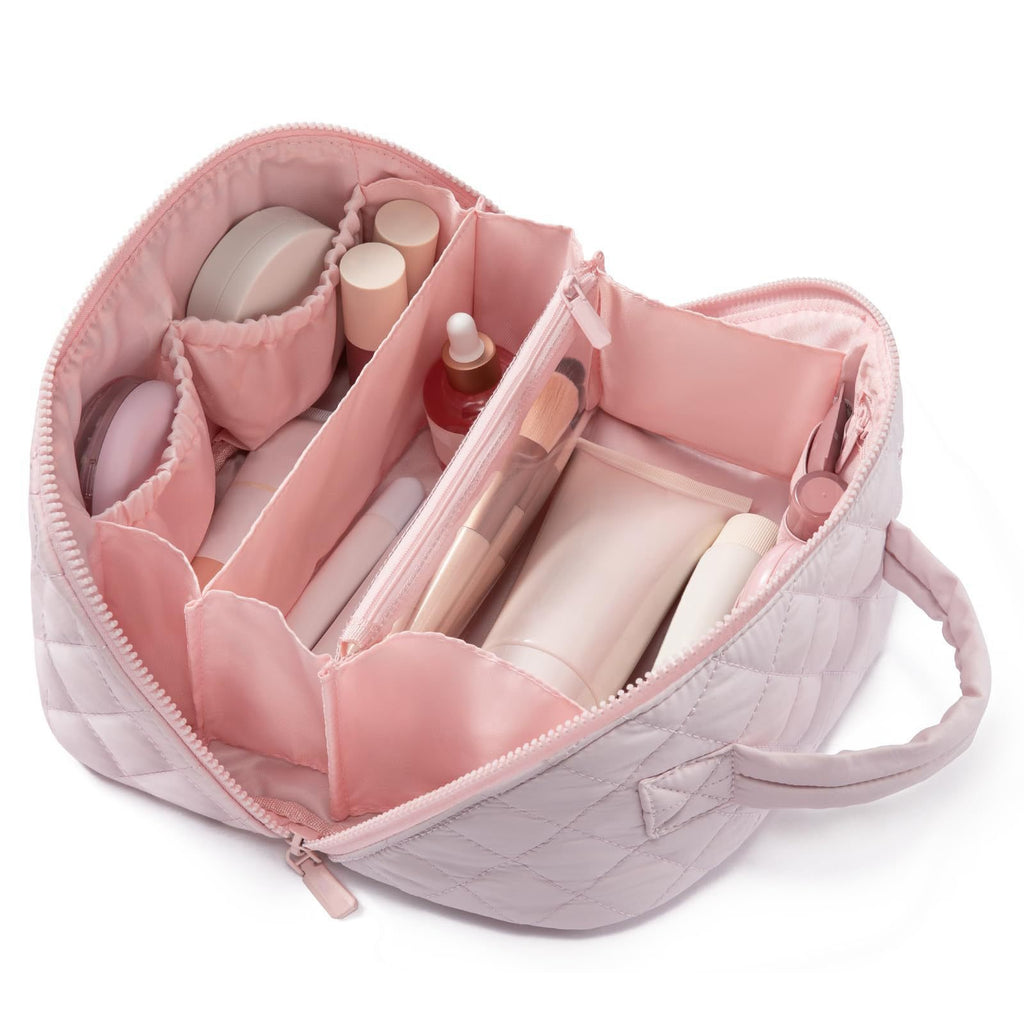 (🌲Early Christmas Sale - 49% OFF) Travel Makeup Bag for Woman, 🔥BUY 2 FREE SHIPPING