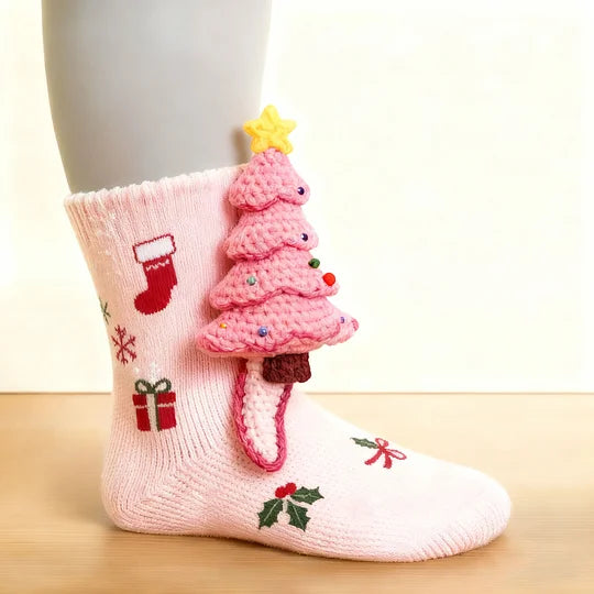 (🌲Early Christmas Sale- 49% OFF) 🦥3D Animal Socks Christmas Edition🧦