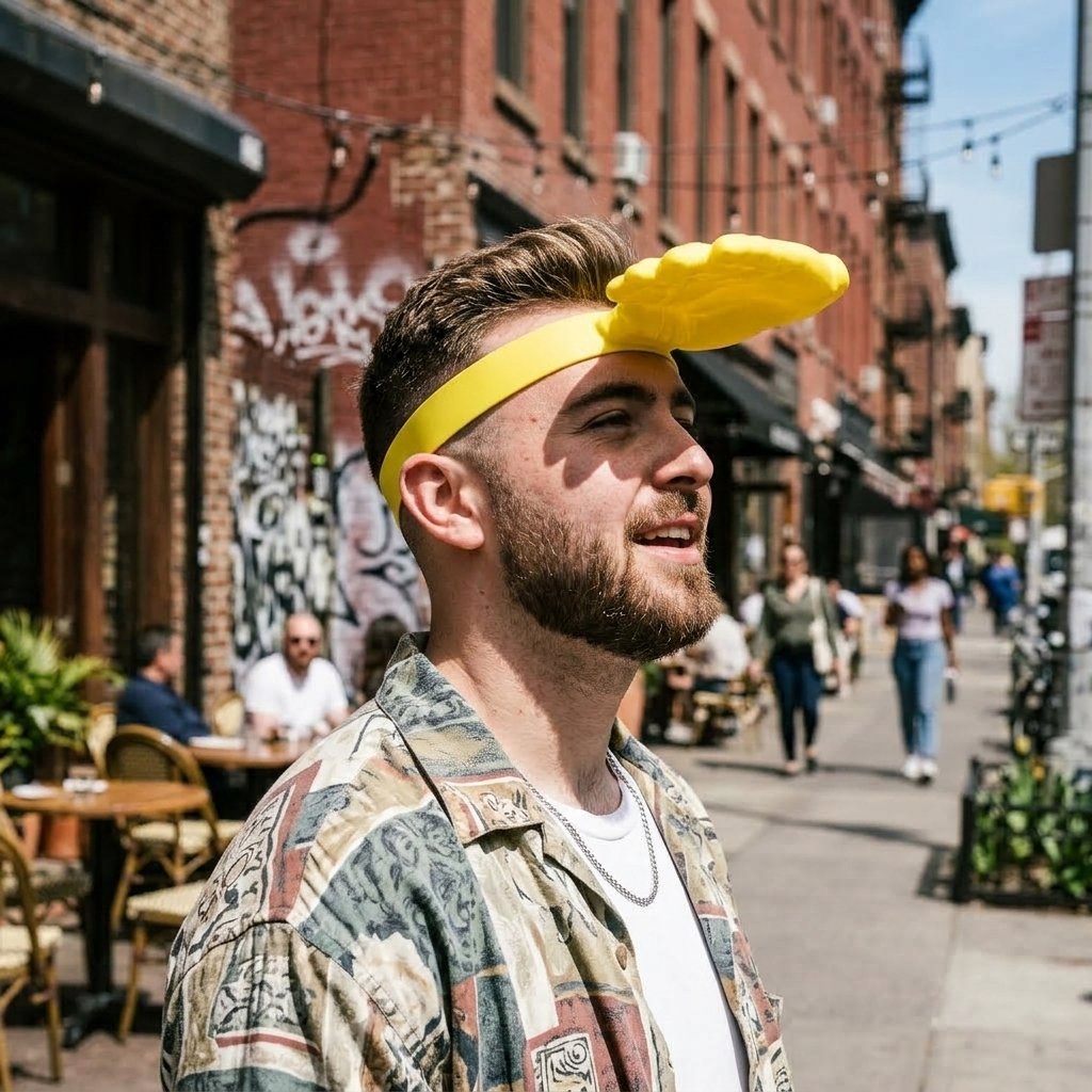🎁New Arrival Special Offer🔥The Original "Third Hand" Hands-Free Sun Visor Headband