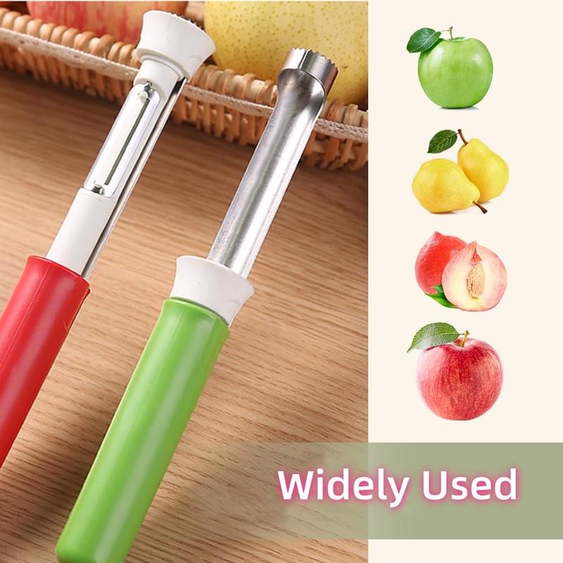 🎁HOT SALE- 49% OFF🔥2-in-1 Apple Corer & Peeler