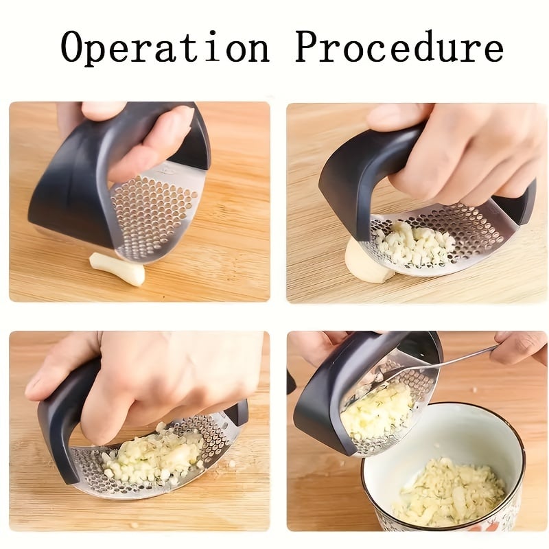 (🌲Early Christmas Sale - 49% OFF) Stainless Steel Garlic Press