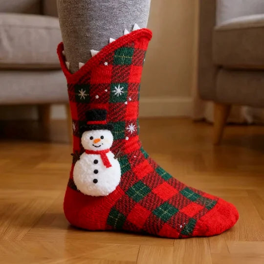 (🌲Early Christmas Sale- 49% OFF) 🦥3D Animal Socks Christmas Edition🧦