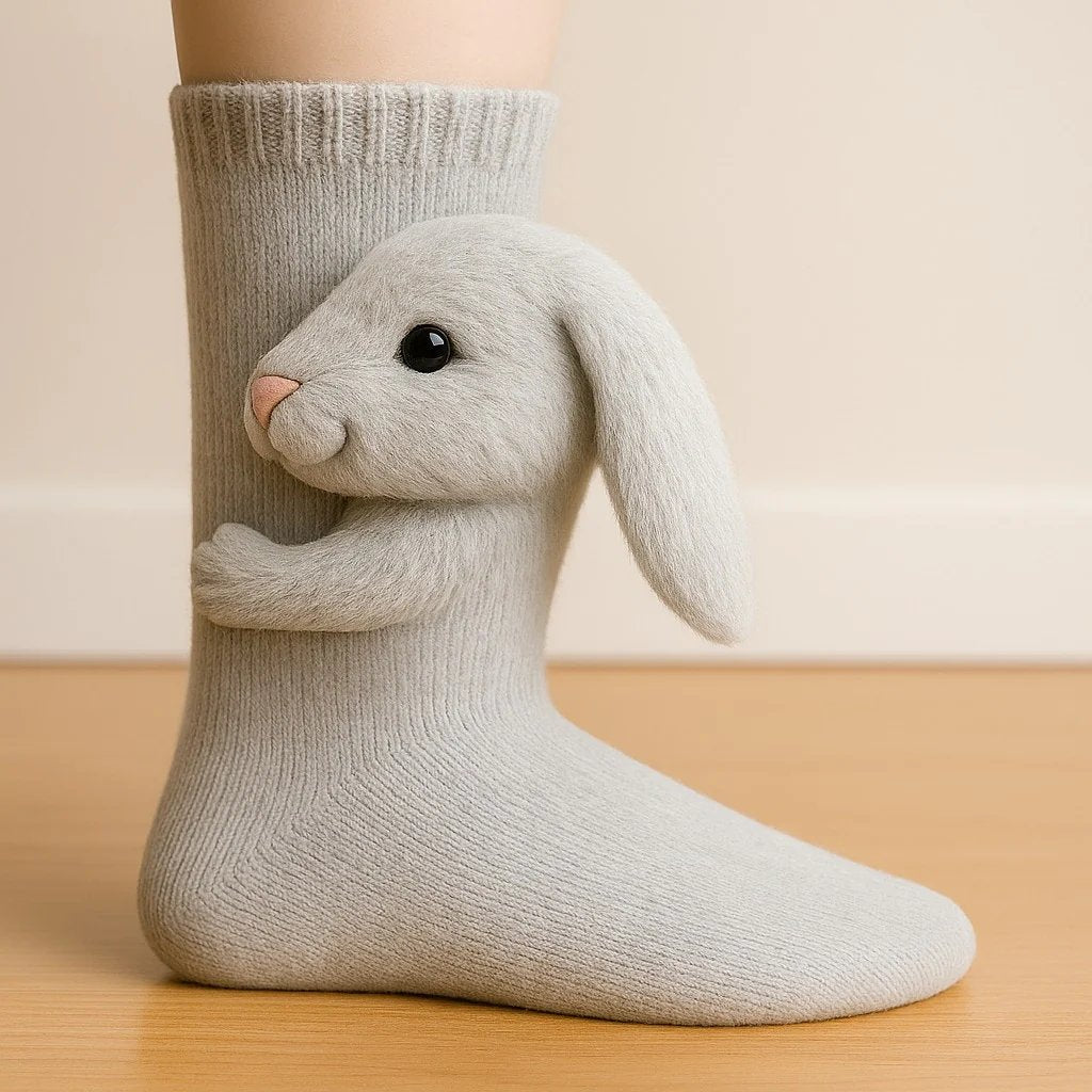 (🌲Early Christmas Sale- 49% OFF) 🦥3D Animal Socks Christmas Edition🧦