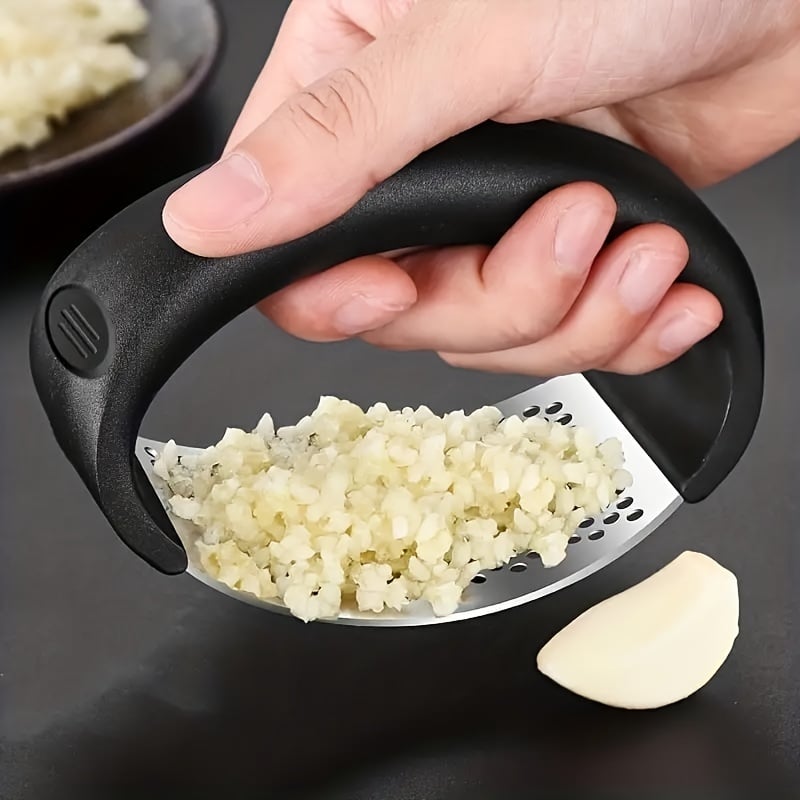 (🌲Early Christmas Sale - 49% OFF) Stainless Steel Garlic Press