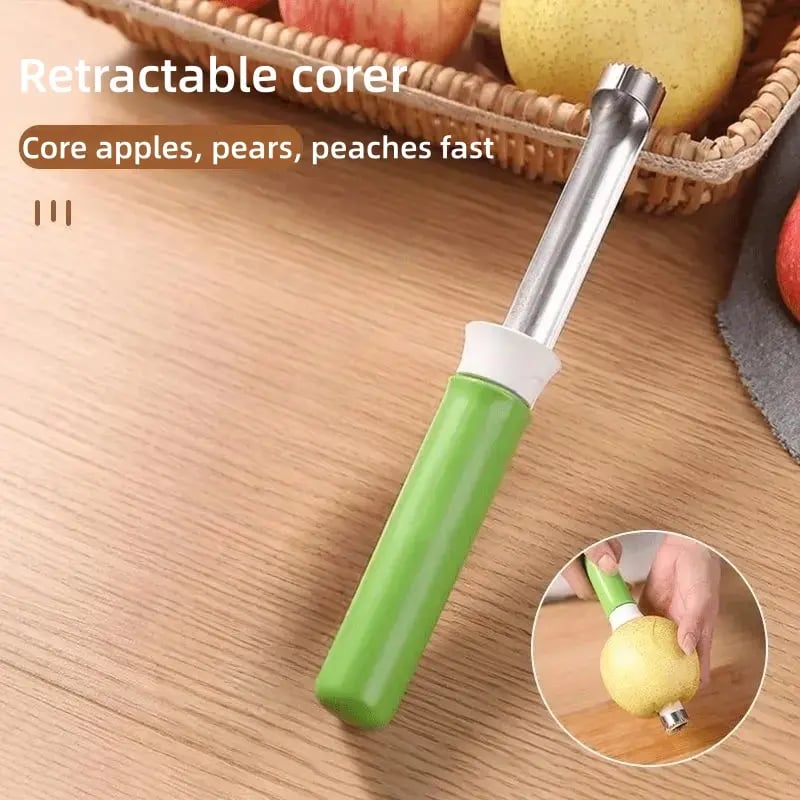 🎁HOT SALE- 49% OFF🔥2-in-1 Apple Corer & Peeler