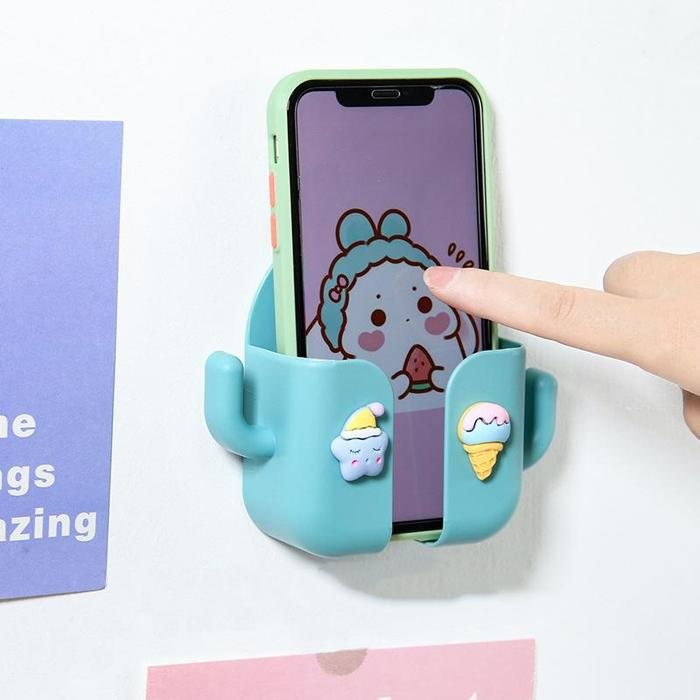 (🌲Early Christmas Sale - 49% OFF) Wall Mount Multifunctional Phone Holder