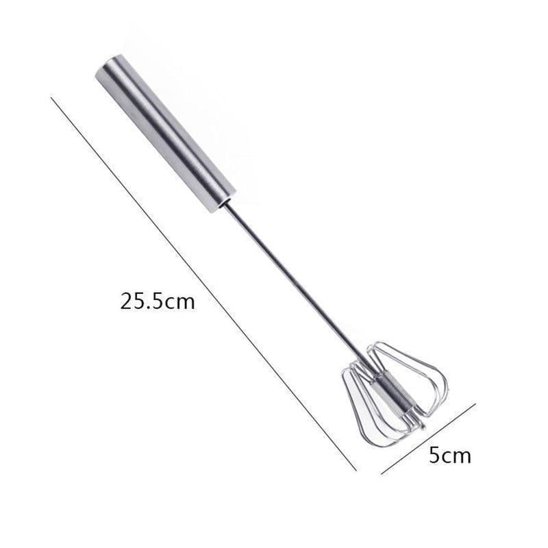 (🌲Early Christmas Sale- 49% OFF) Stainless Steel Semi-Automatic Whisk