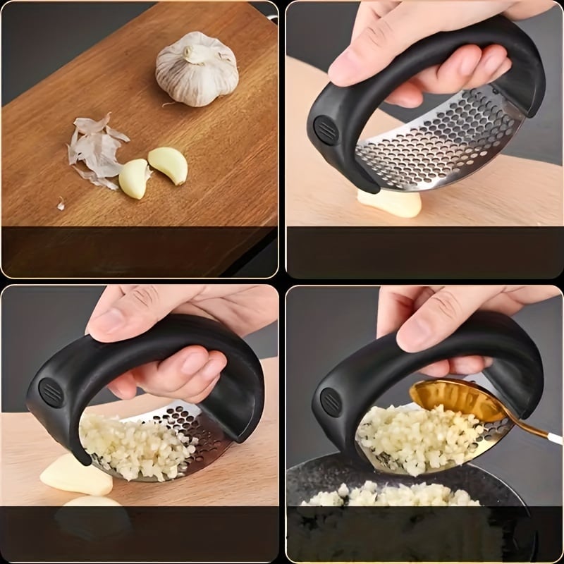 (🌲Early Christmas Sale - 49% OFF) Stainless Steel Garlic Press